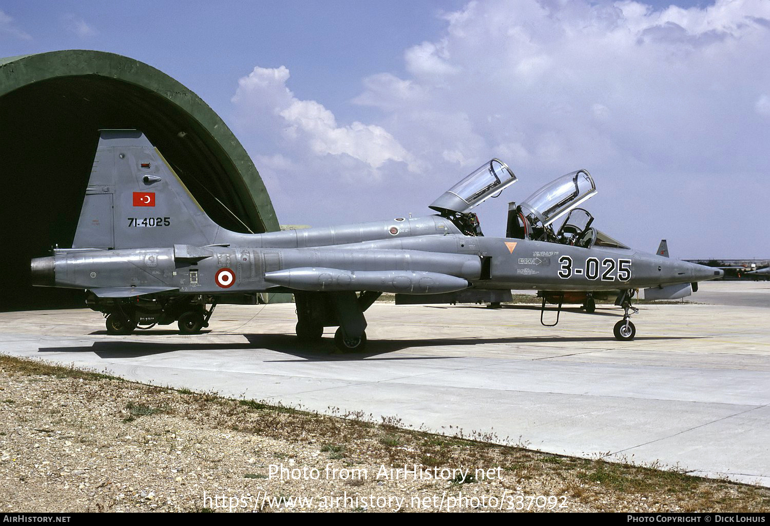 Aircraft Photo of 71-4025 | Canadair NF-5B | Turkey - Air Force | AirHistory.net #337092