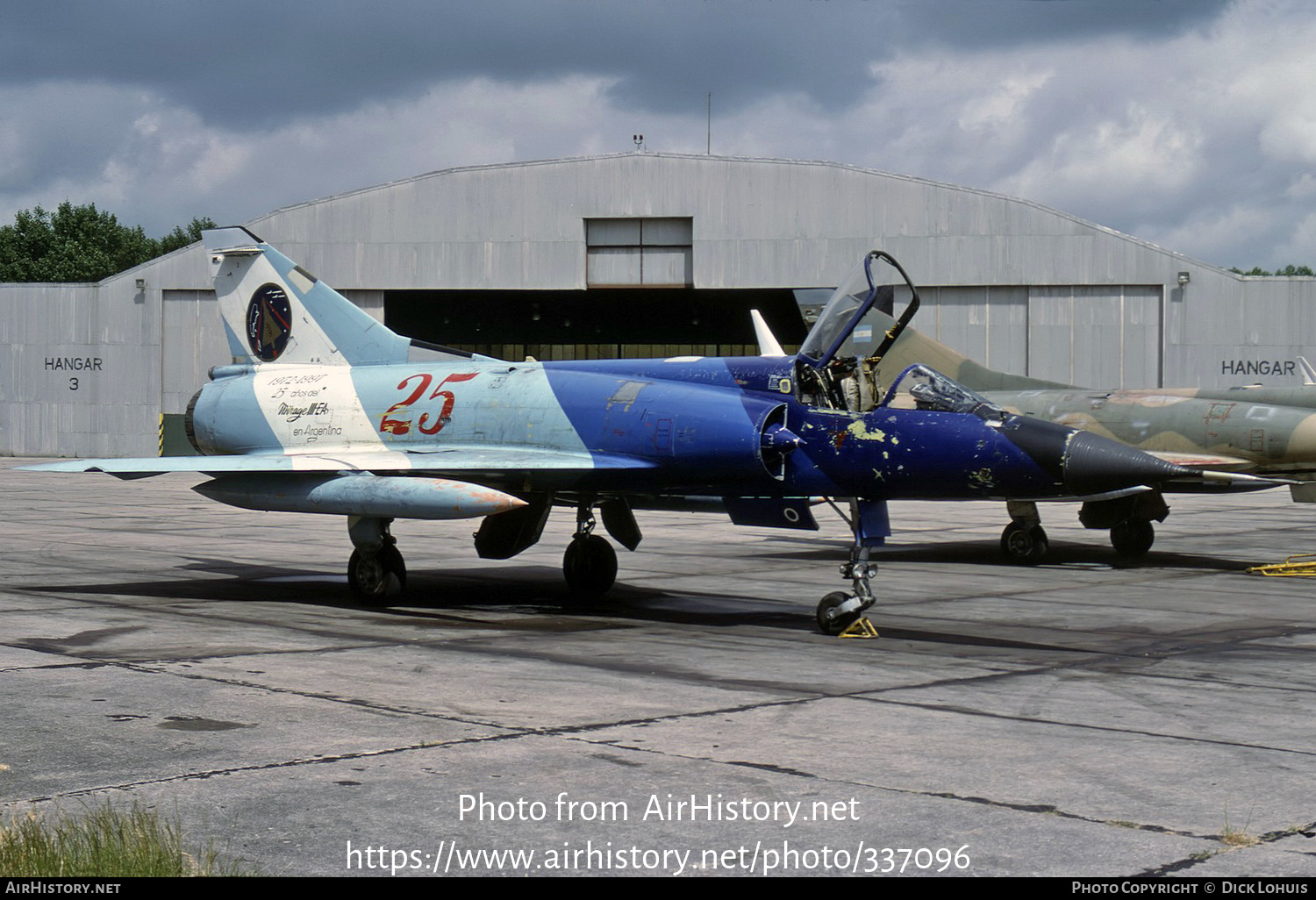 Aircraft Photo of I-006 | Dassault Mirage IIIEA | Argentina - Air Force | AirHistory.net #337096