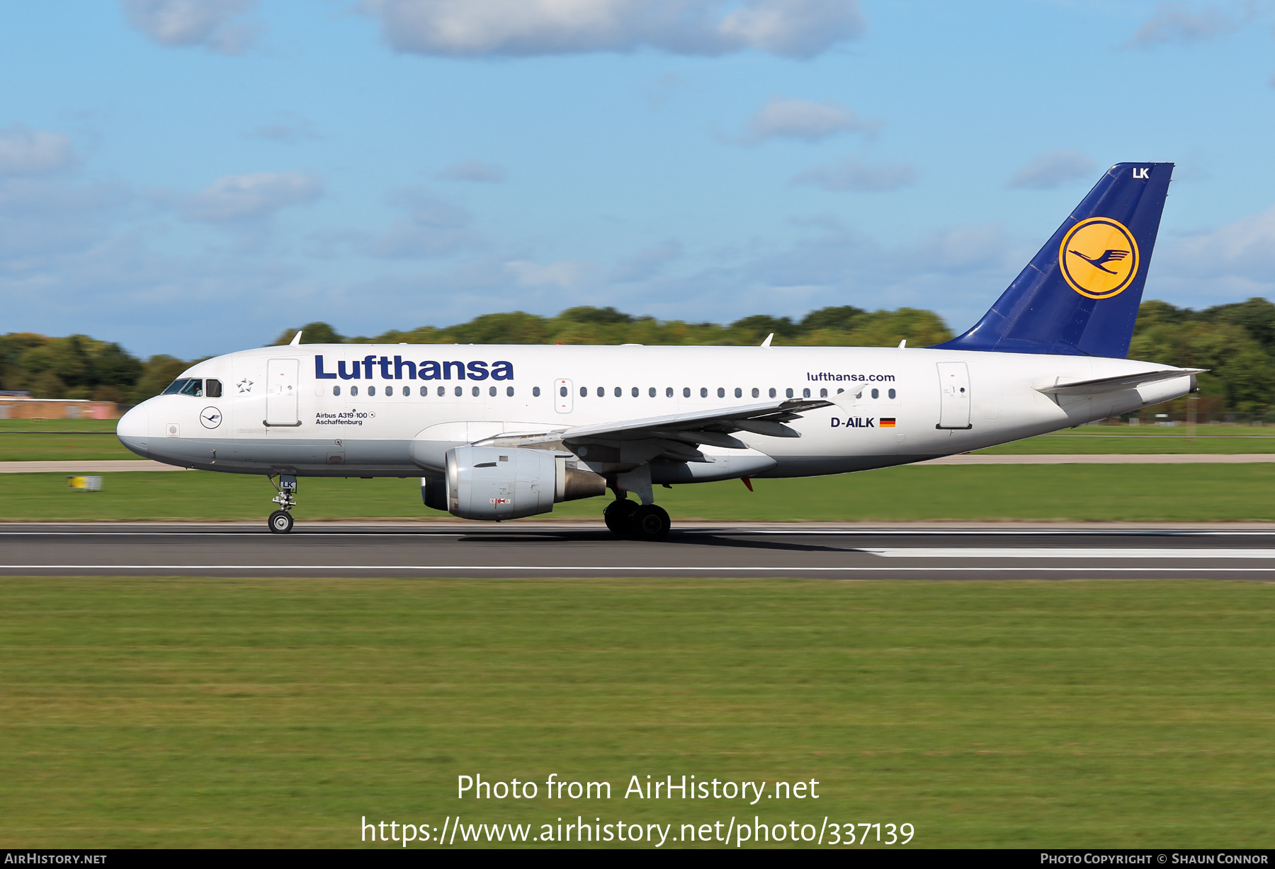 Aircraft Photo of D-AILK | Airbus A319-114 | Lufthansa | AirHistory.net #337139