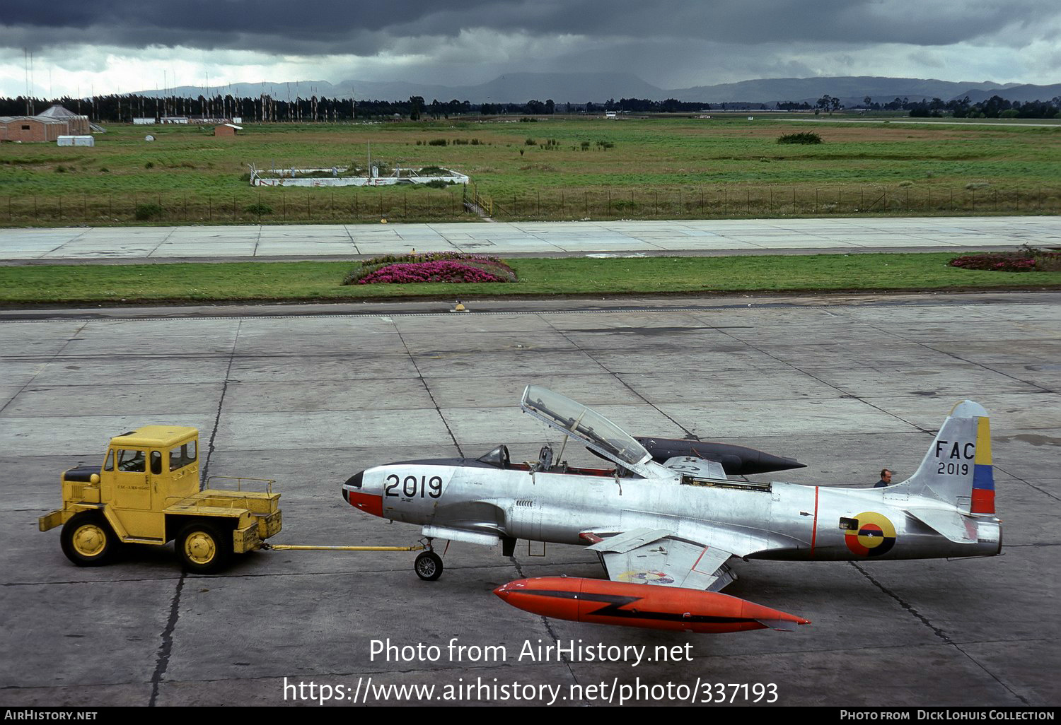 Aircraft Photo of FAC2019 | Lockheed T-33A | Colombia - Air Force | AirHistory.net #337193