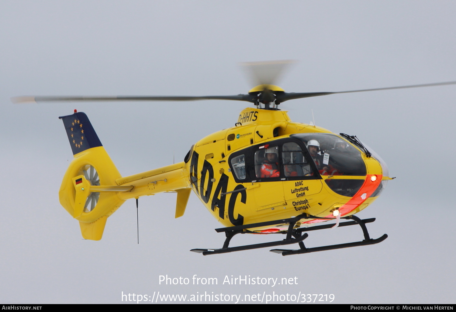 Aircraft Photo of D-HHTS | Eurocopter EC-135P-2 | ADAC Luftrettung | AirHistory.net #337219