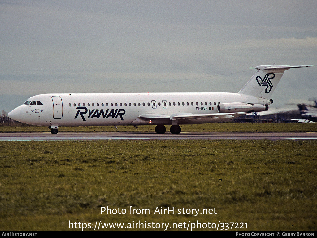 Aircraft Photo of EI-BVH | British Aerospace Rombac 111-561RC One-Eleven | Ryanair | AirHistory.net #337221