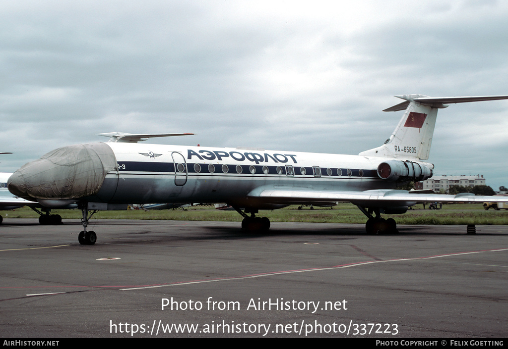 Aircraft Photo of RA-65805 | Tupolev Tu-134A-3 | Aeroflot | AirHistory.net #337223