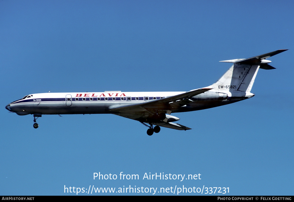 Aircraft Photo of EW-65821 | Tupolev Tu-134AK | Belavia | AirHistory.net #337231