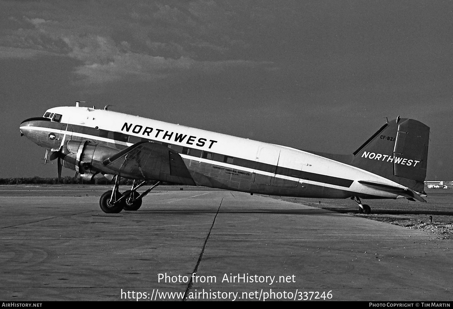 Aircraft Photo of CF-BZI | Douglas C-47A Skytrain | Northwest Territorial Airways | AirHistory.net #337246