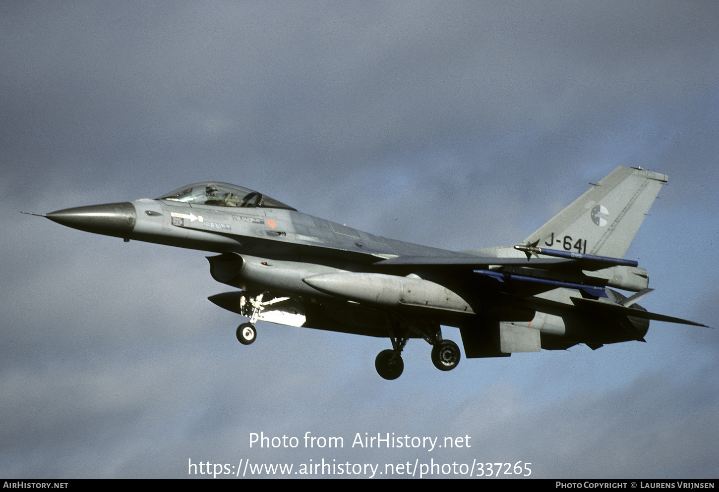 Aircraft Photo of J-641 | General Dynamics F-16AM Fighting Falcon | Netherlands - Air Force | AirHistory.net #337265