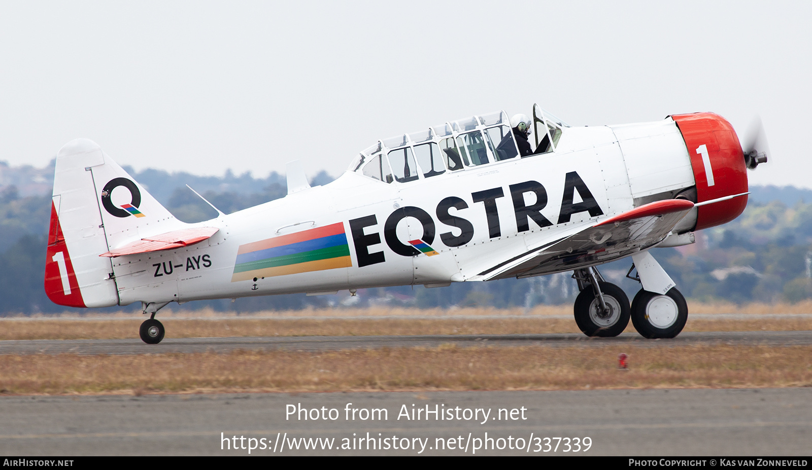 Aircraft Photo of ZU-AYS | North American AT-6D Harvard III | AirHistory.net #337339