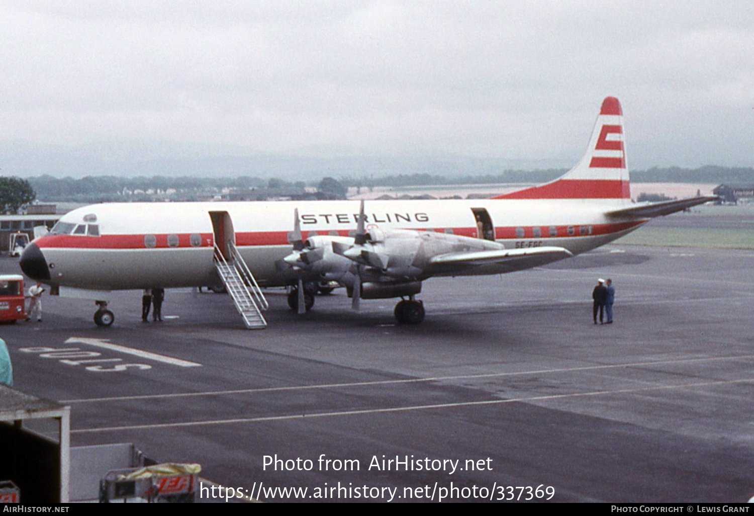 Aircraft Photo of SE-FGC | Lockheed L-188A Electra | Sterling Airways | AirHistory.net #337369