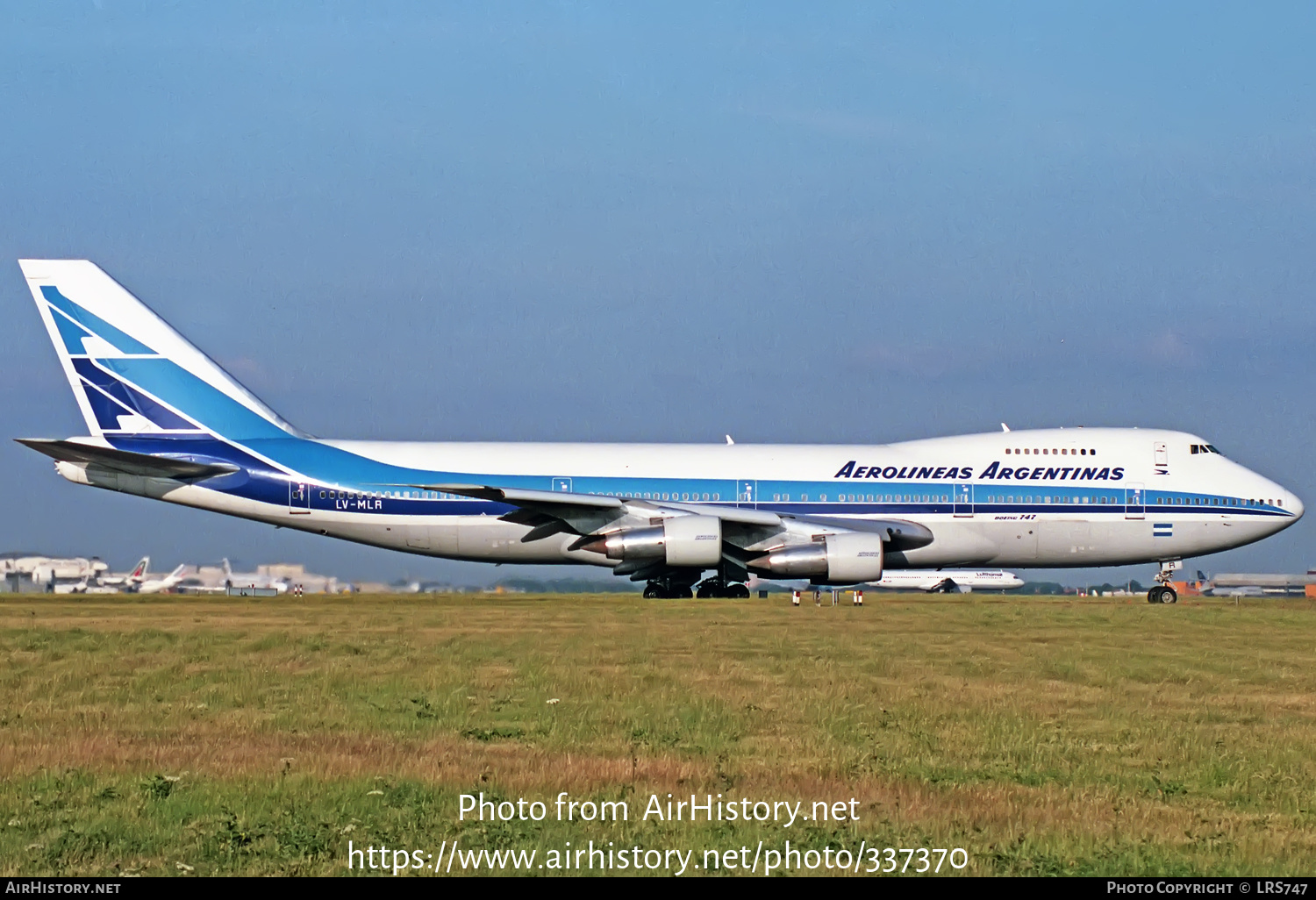 Aircraft Photo of LV-MLR | Boeing 747-287B | Aerolíneas Argentinas | AirHistory.net #337370