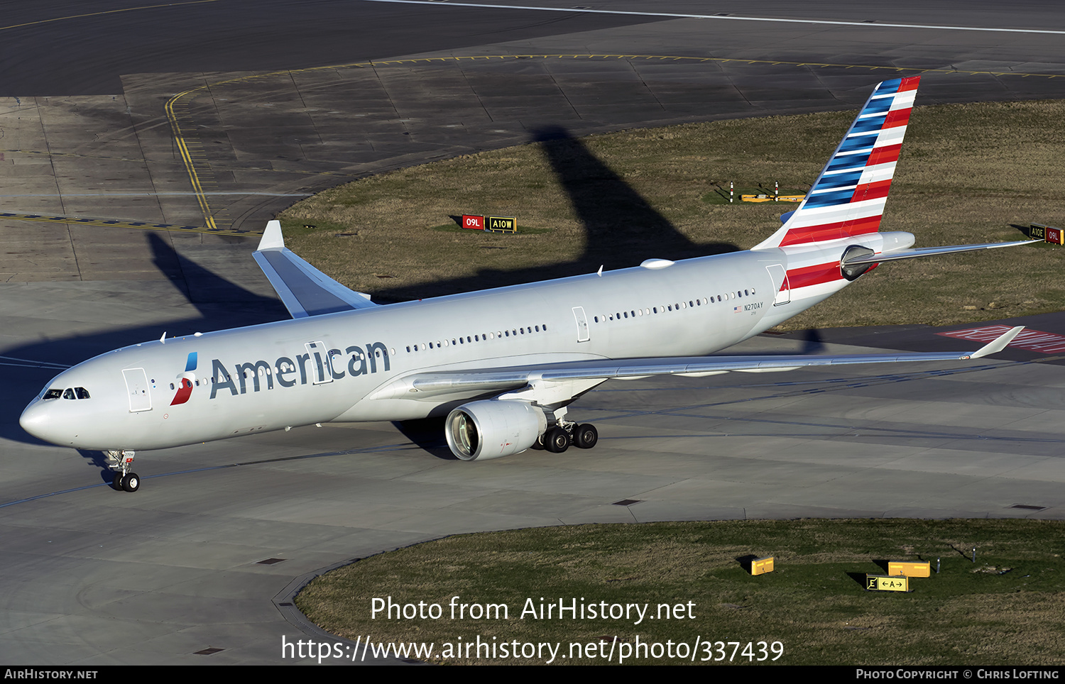 Aircraft Photo of N270AY | Airbus A330-323 | American Airlines | AirHistory.net #337439