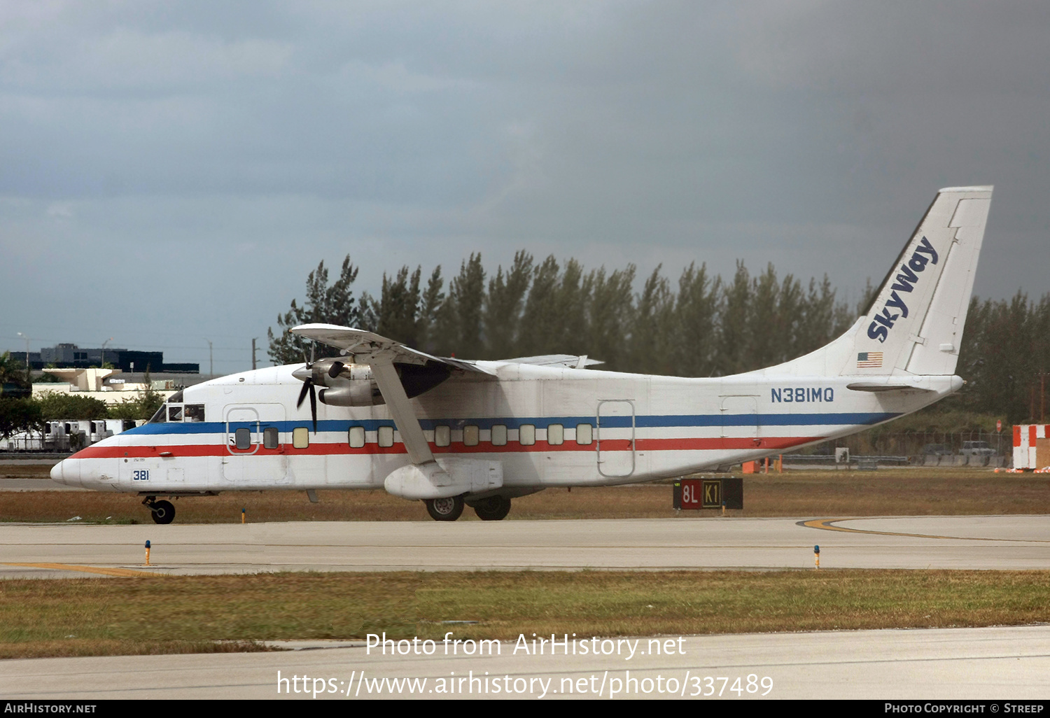 Aircraft Photo of N381MQ | Short 360-300/F | Skyway Airlines | AirHistory.net #337489