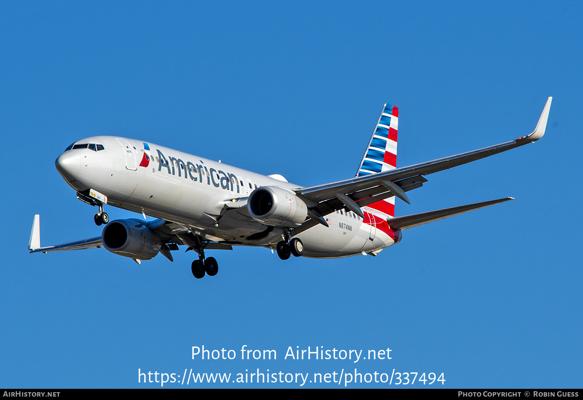 Aircraft Photo of N874NN | Boeing 737-823 | American Airlines | AirHistory.net #337494