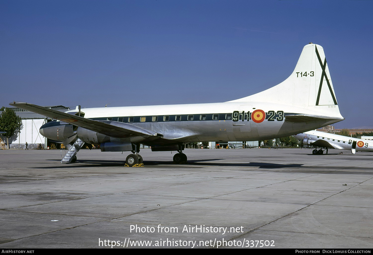 Aircraft Photo of T.14-3 | Convair 440-61 Metropolitan | Spain - Air Force | AirHistory.net #337502