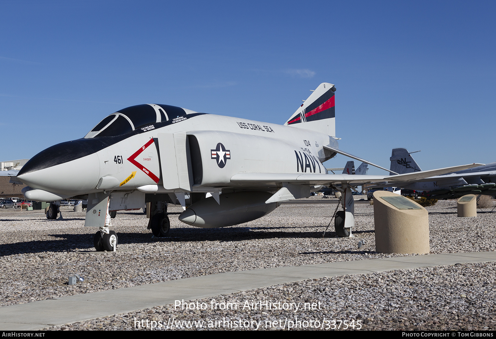 Aircraft Photo of 151014 | McDonnell Douglas F-4N Phantom II | USA - Navy | AirHistory.net #337545