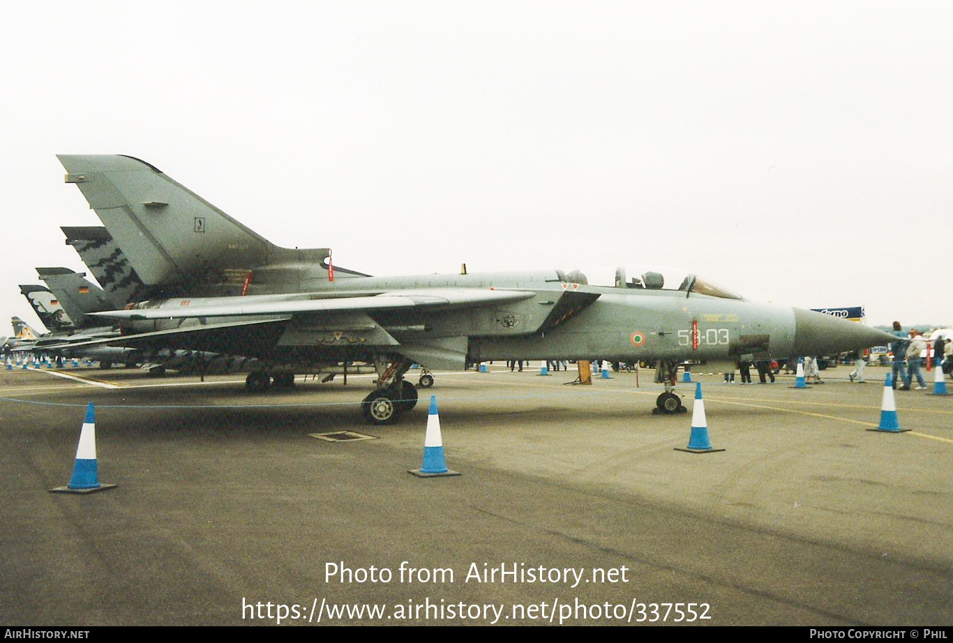 Aircraft Photo of MM7228 | Panavia Tornado F3 | Italy - Air Force | AirHistory.net #337552