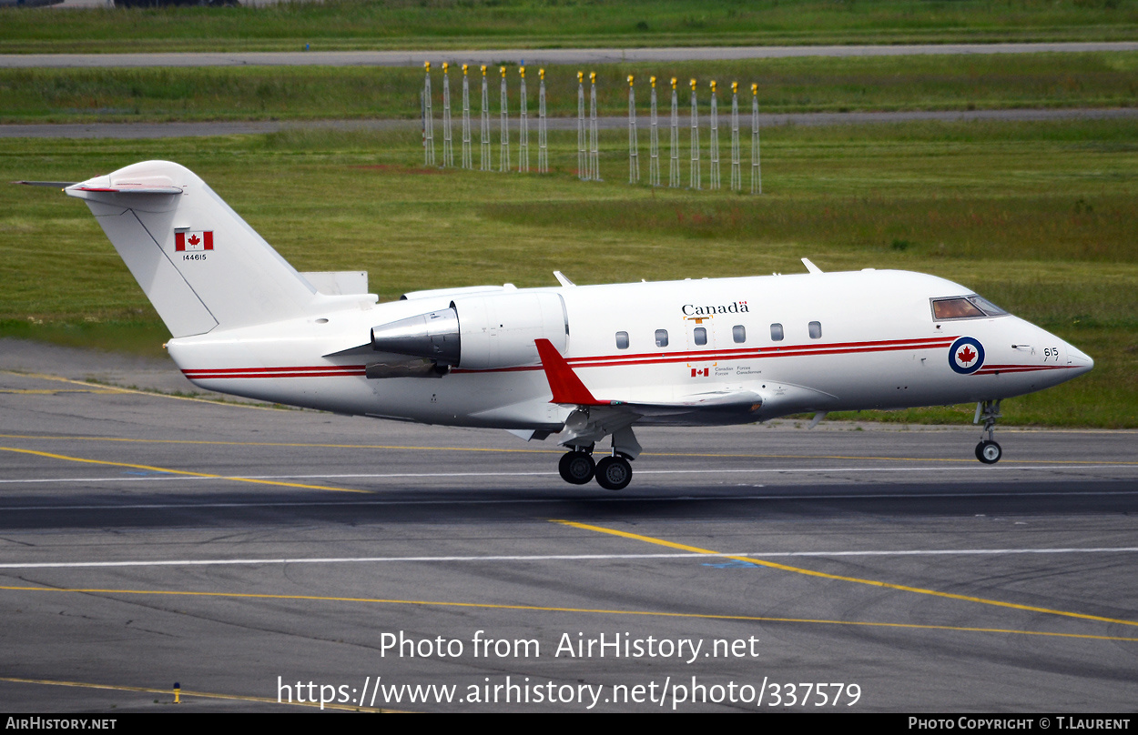 Aircraft Photo of 144615 | Canadair CC-144B Challenger (601/CL-600-2A12) | Canada - Air Force | AirHistory.net #337579