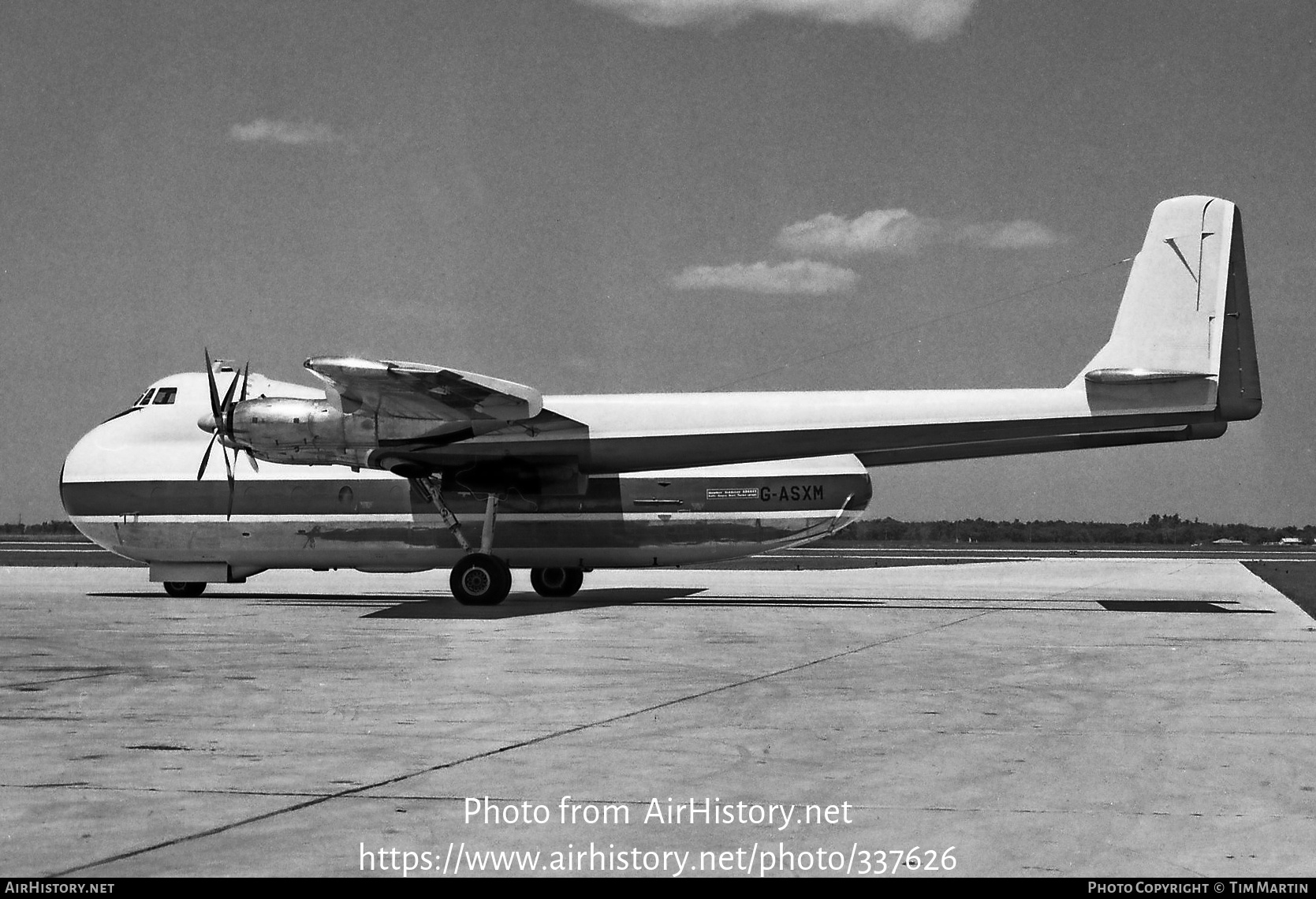 Aircraft Photo of G-ASXM | Armstrong Whitworth AW-650 Argosy 222 | AirHistory.net #337626