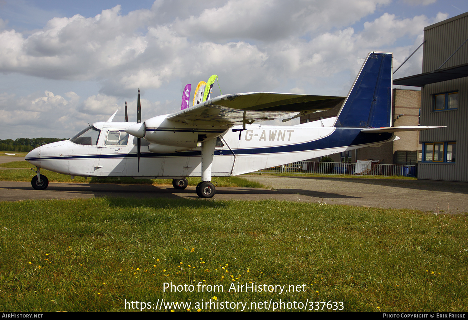 Aircraft Photo of G-AWNT | Britten-Norman BN-2A Islander | AirHistory.net #337633