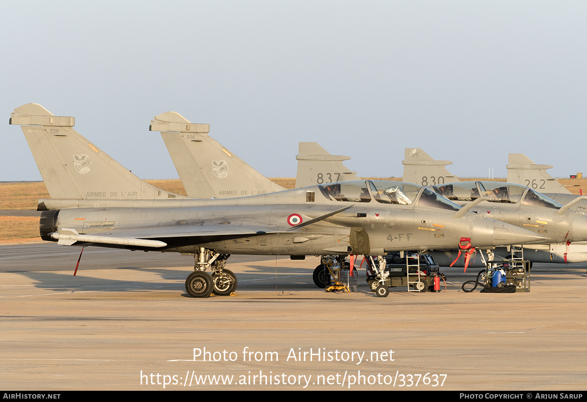 Aircraft Photo of 339 | Dassault Rafale B | France - Air Force | AirHistory.net #337637