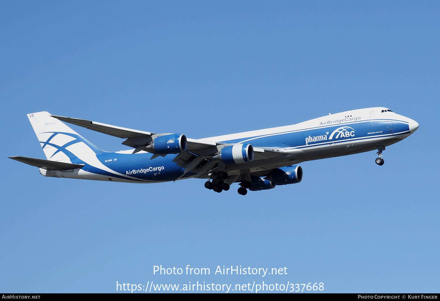 Aircraft Photo of VQ-BVR | Boeing 747-867F/SCD | ABC Pharma - AirBridgeCargo Airlines | AirHistory.net #337668