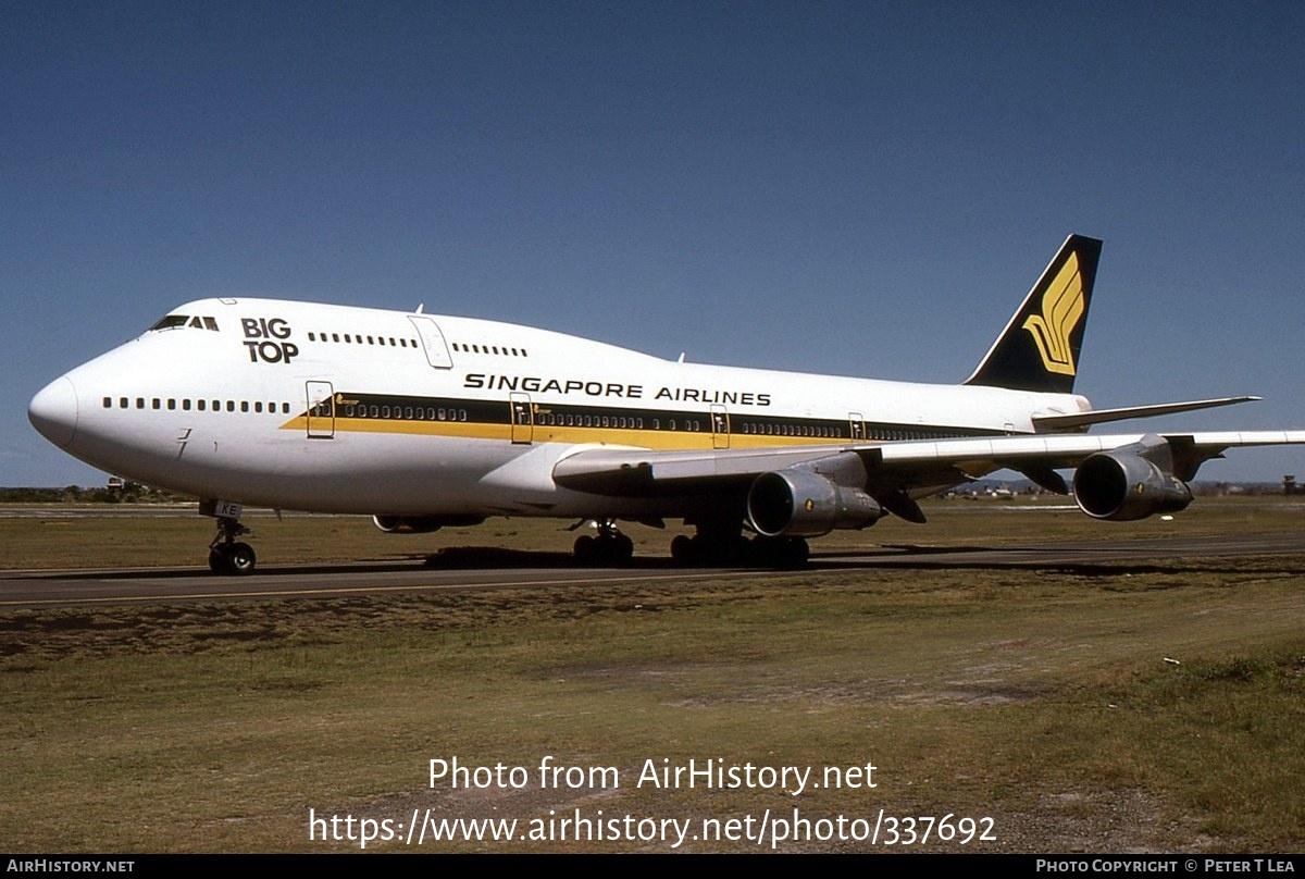 Aircraft Photo of N119KE | Boeing 747-312 | Singapore Airlines | AirHistory.net #337692