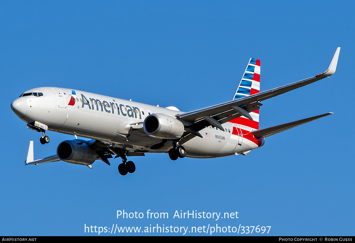 Aircraft Photo of N965NN | Boeing 737-823 | American Airlines | AirHistory.net #337697