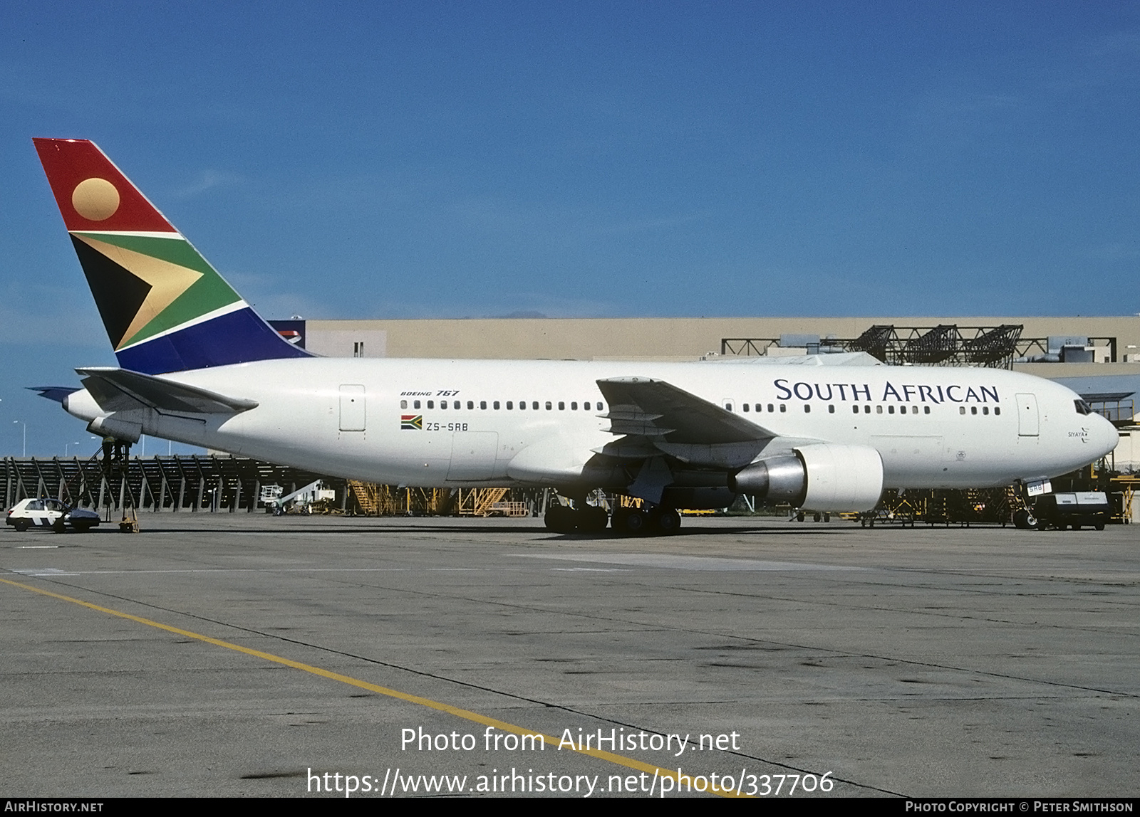 Aircraft Photo of ZS-SRB | Boeing 767-266/ER | South African Airways | AirHistory.net #337706