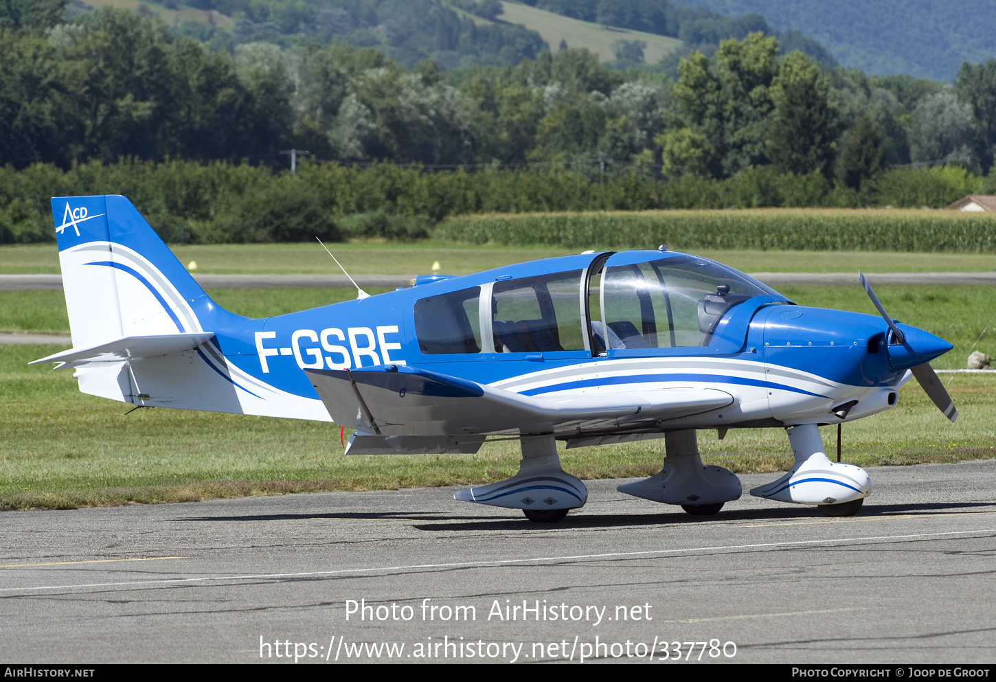 Aircraft Photo of F-GSRE | Robin DR-400-160 Major | Aeroclub du Dauphine - ACD | AirHistory.net #337780