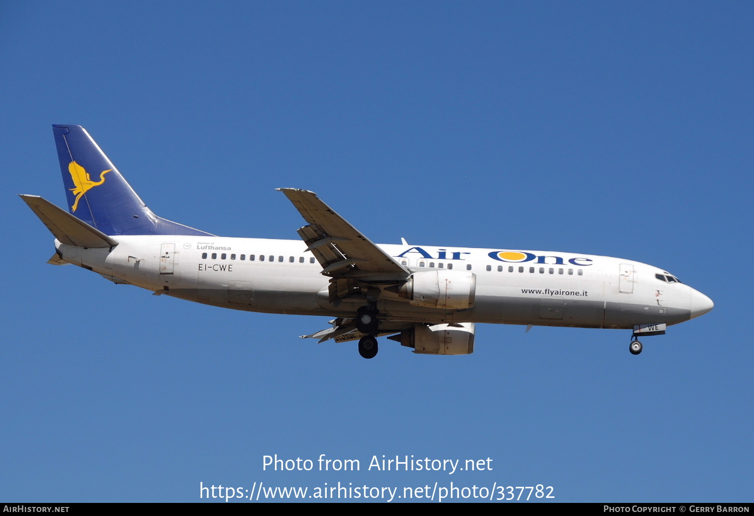 Aircraft Photo of EI-CWE | Boeing 737-42C | Air One | AirHistory.net #337782