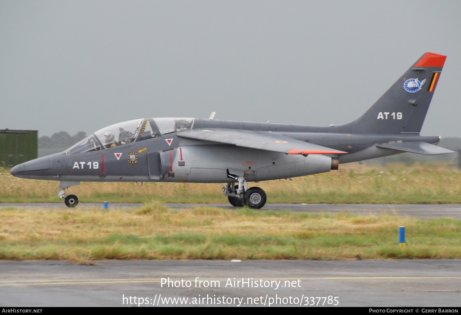 Aircraft Photo of AT19 | Dassault-Dornier Alpha Jet 1B | Belgium - Air Force | AirHistory.net #337785