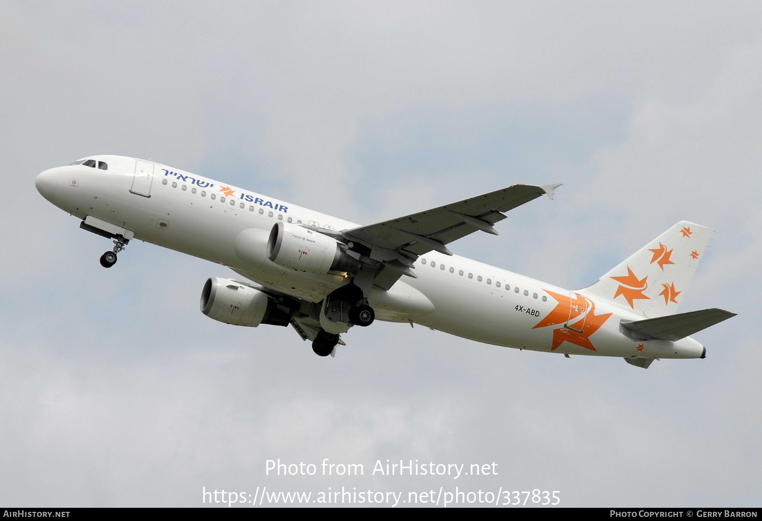 Aircraft Photo of 4X-ABD | Airbus A320-211 | Israir | AirHistory.net #337835