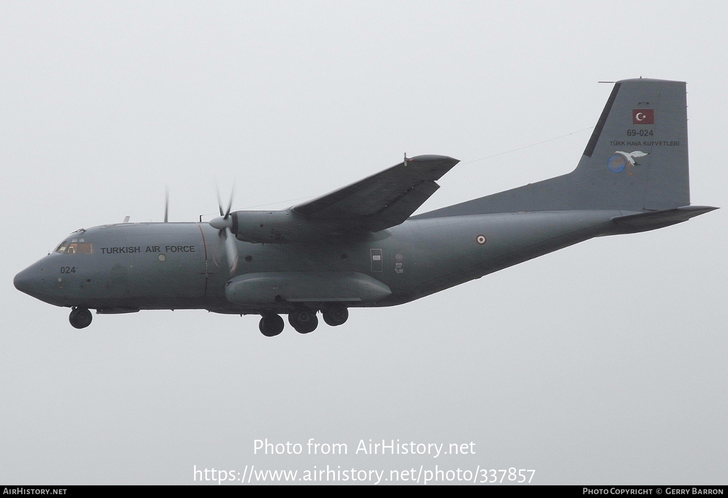 Aircraft Photo of 69-024 | Transall C-160D | Turkey - Air Force | AirHistory.net #337857