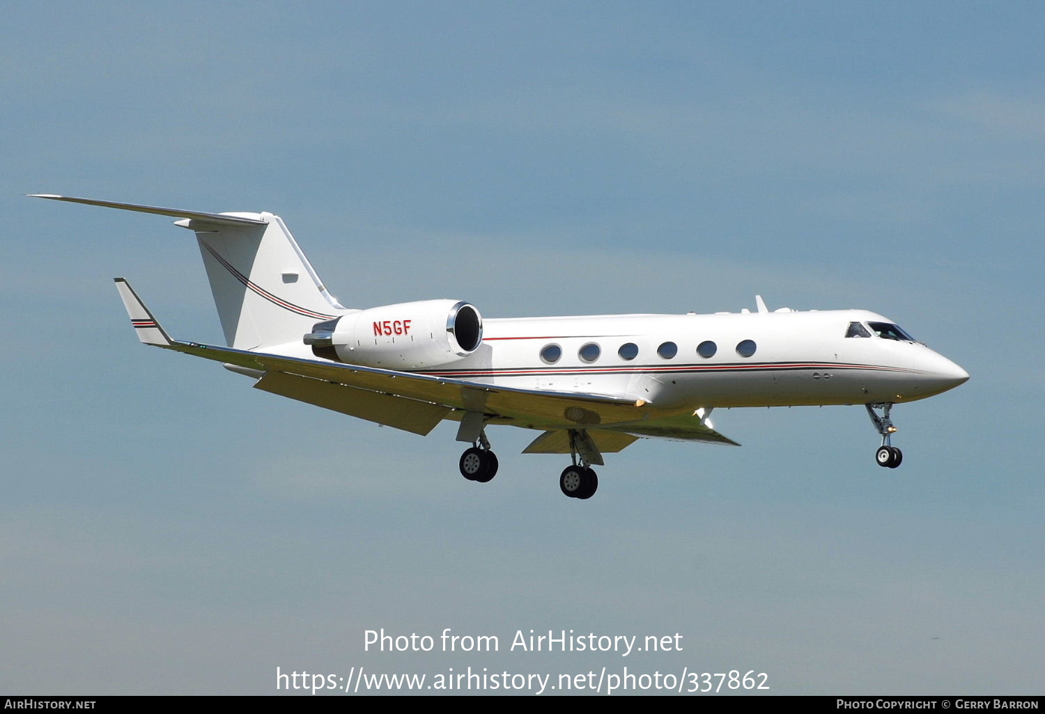 Aircraft Photo of N5GF | Gulfstream Aerospace G-IV Gulfstream IV | AirHistory.net #337862