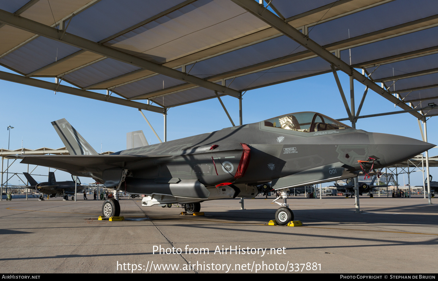 Aircraft Photo of A35-001 | Lockheed Martin F-35A Lightning II | Australia - Air Force | AirHistory.net #337881