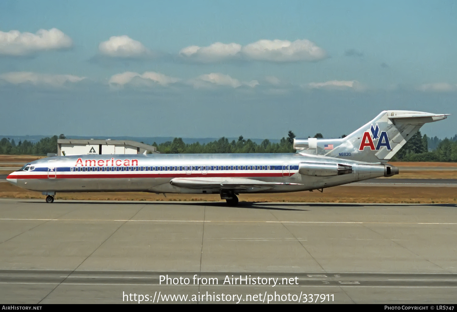 Aircraft Photo of N6830 | Boeing 727-223 | American Airlines | AirHistory.net #337911