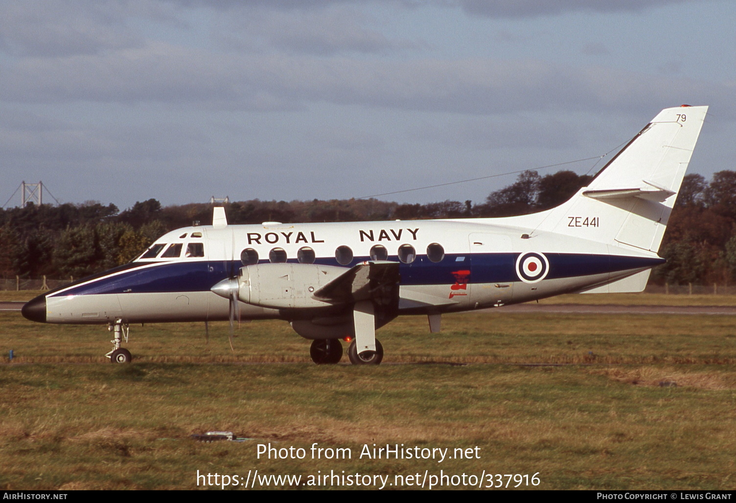 Aircraft Photo of ZE441 | British Aerospace BAe-3100 Jetstream T3 | UK - Navy | AirHistory.net #337916