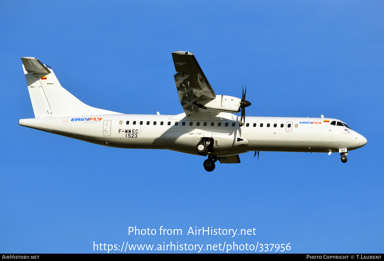 Aircraft Photo of F-WWEC | ATR ATR-72-600 (ATR-72-212A) | EasyFly ...