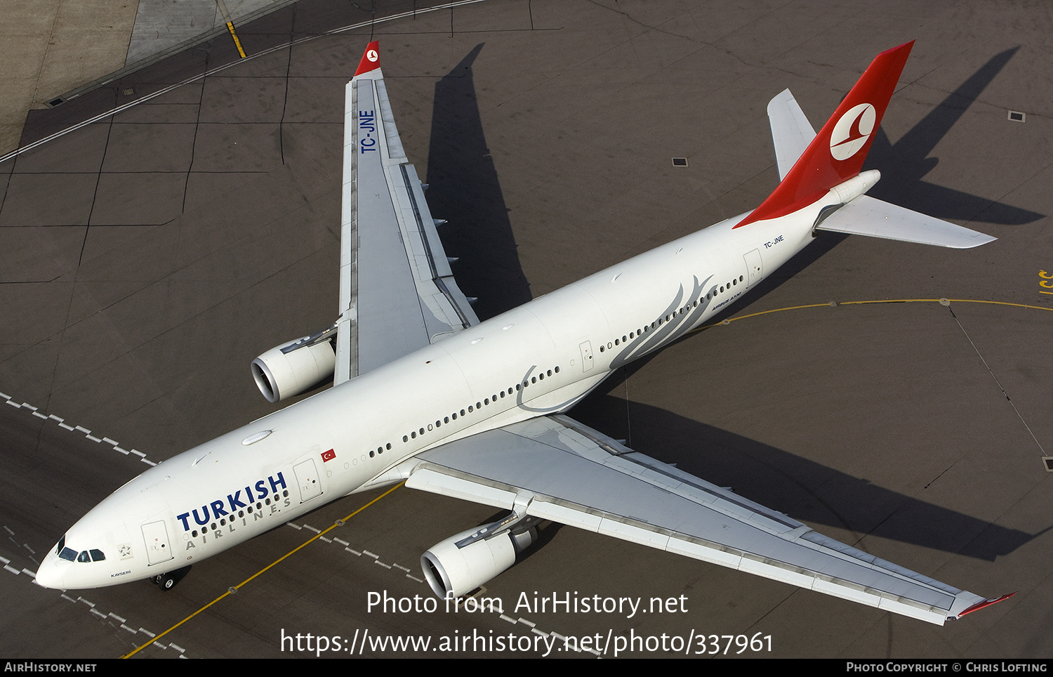 Aircraft Photo of TC-JNE | Airbus A330-203 | Turkish Airlines | AirHistory.net #337961