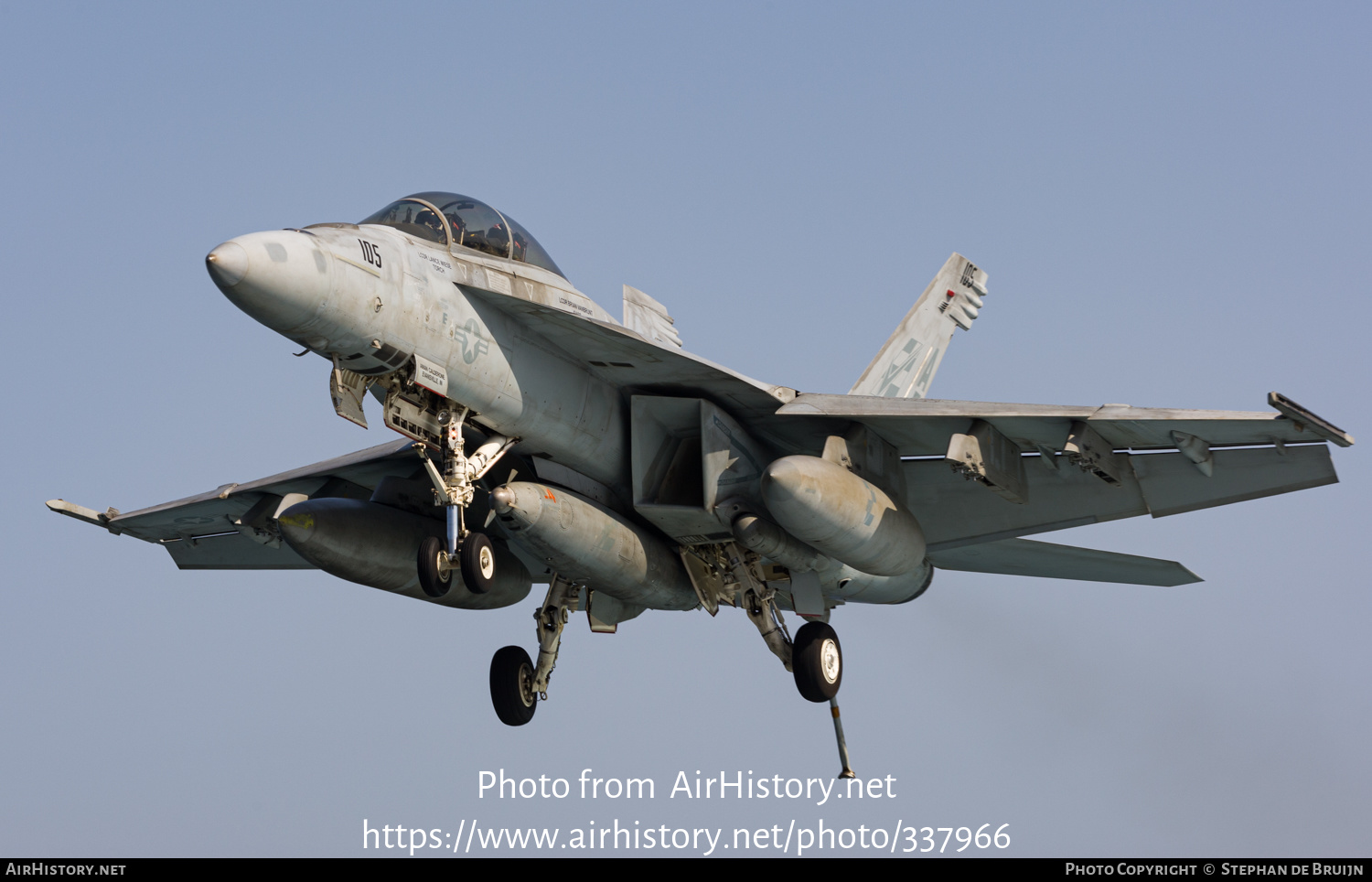 Aircraft Photo of 165800 | Boeing F/A-18F Super Hornet | USA - Navy | AirHistory.net #337966