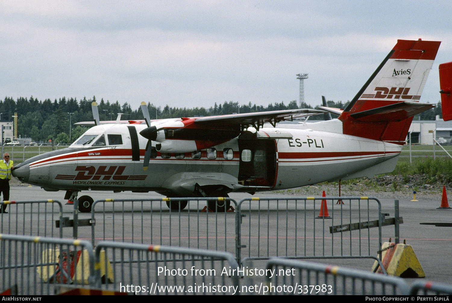 Aircraft Photo of ES-PLI | Let L-410UVP Turbolet | DHL Worldwide Express | AirHistory.net #337983