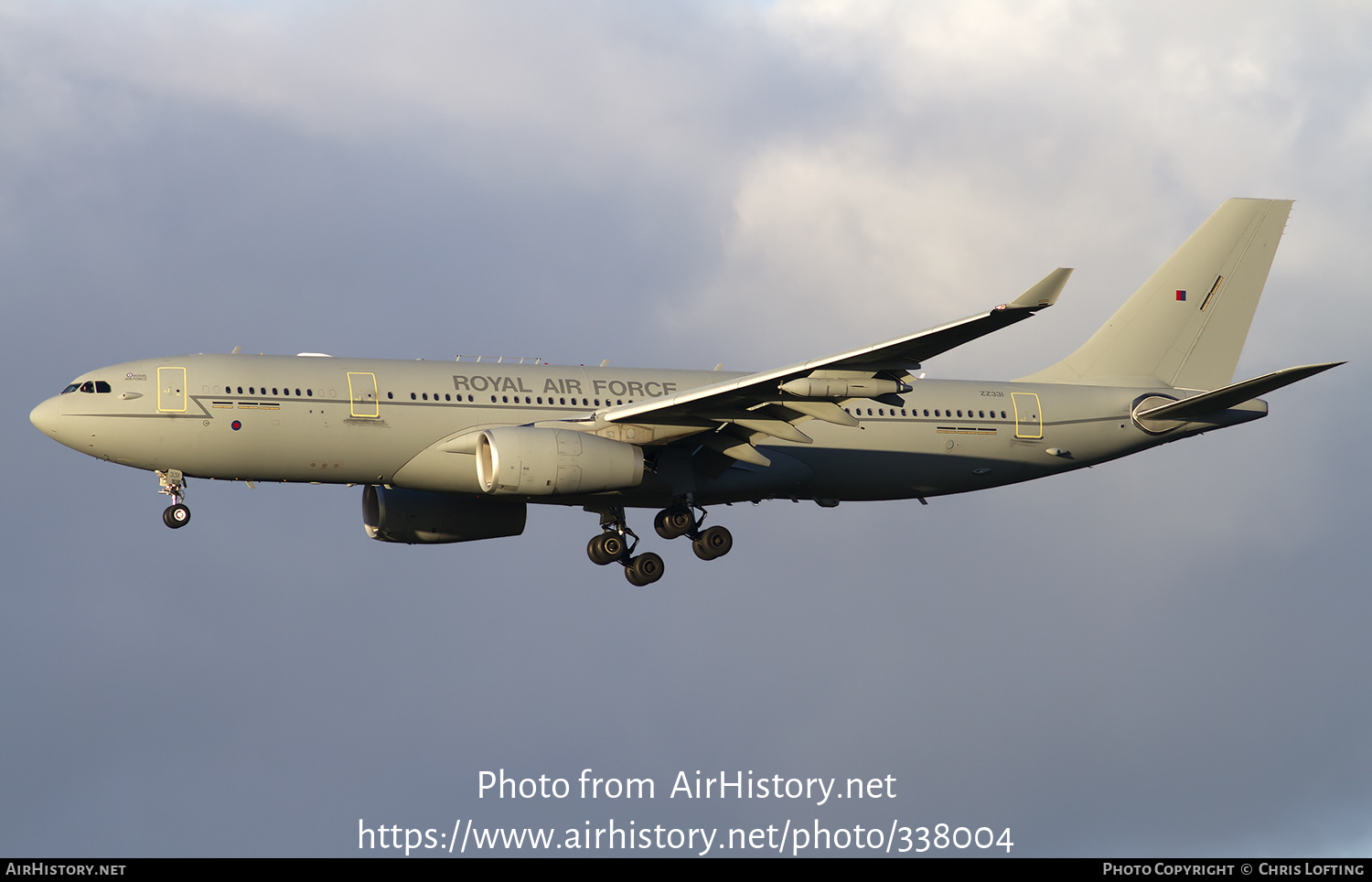 Aircraft Photo of ZZ331 | Airbus A330 Voyager KC2 (A330-243MRTT) | UK - Air Force | AirHistory.net #338004