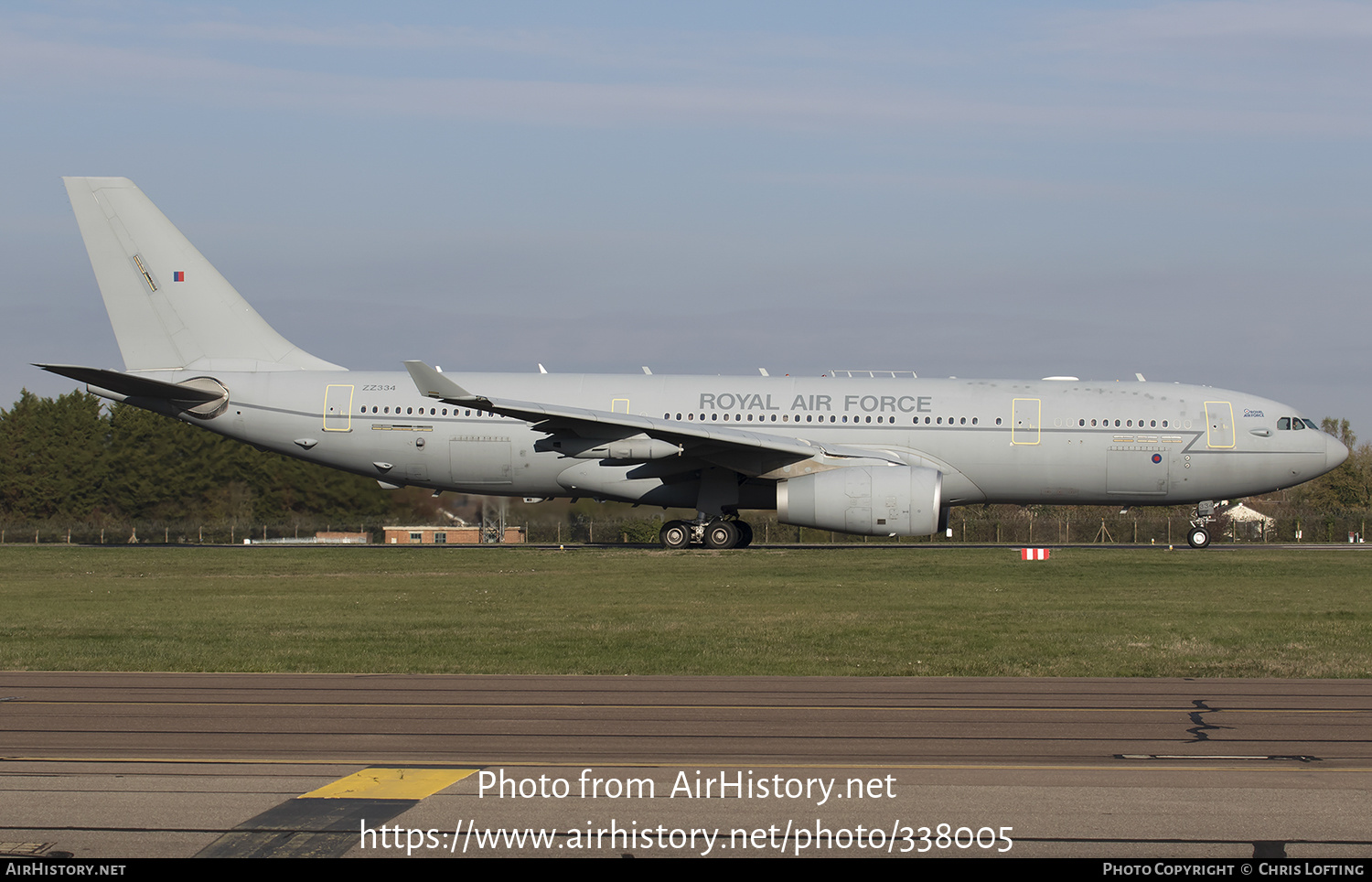 Aircraft Photo of ZZ334 | Airbus A330 Voyager KC3 (A330-243MRTT) | UK - Air Force | AirHistory.net #338005