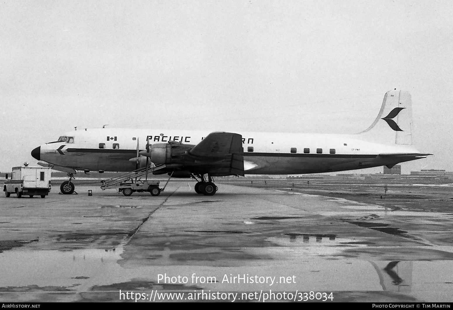 Aircraft Photo of CF-PWF | Douglas DC-6B | Pacific Western Airlines | AirHistory.net #338034