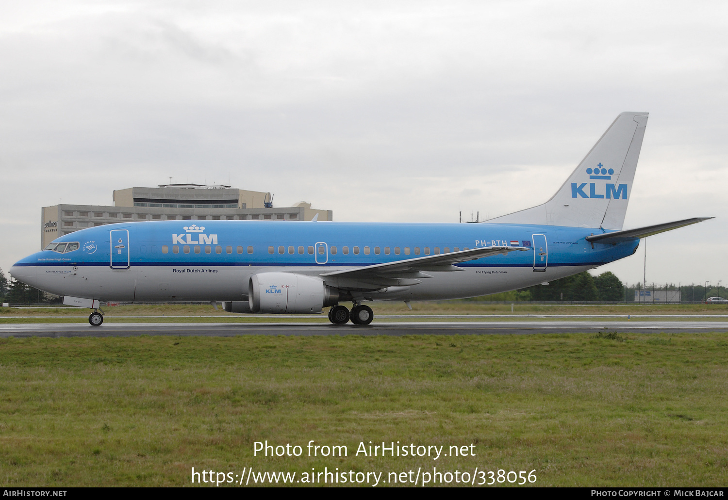 Aircraft Photo of PH-BTH | Boeing 737-306 | KLM - Royal Dutch Airlines | AirHistory.net #338056