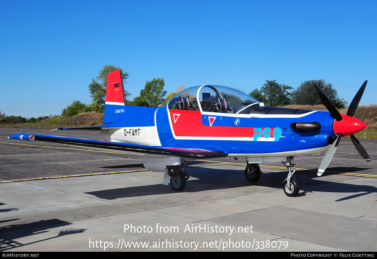 Aircraft Photo of D-FAMT | Pilatus PC-9B | QinetiQ | AirHistory.net #338079