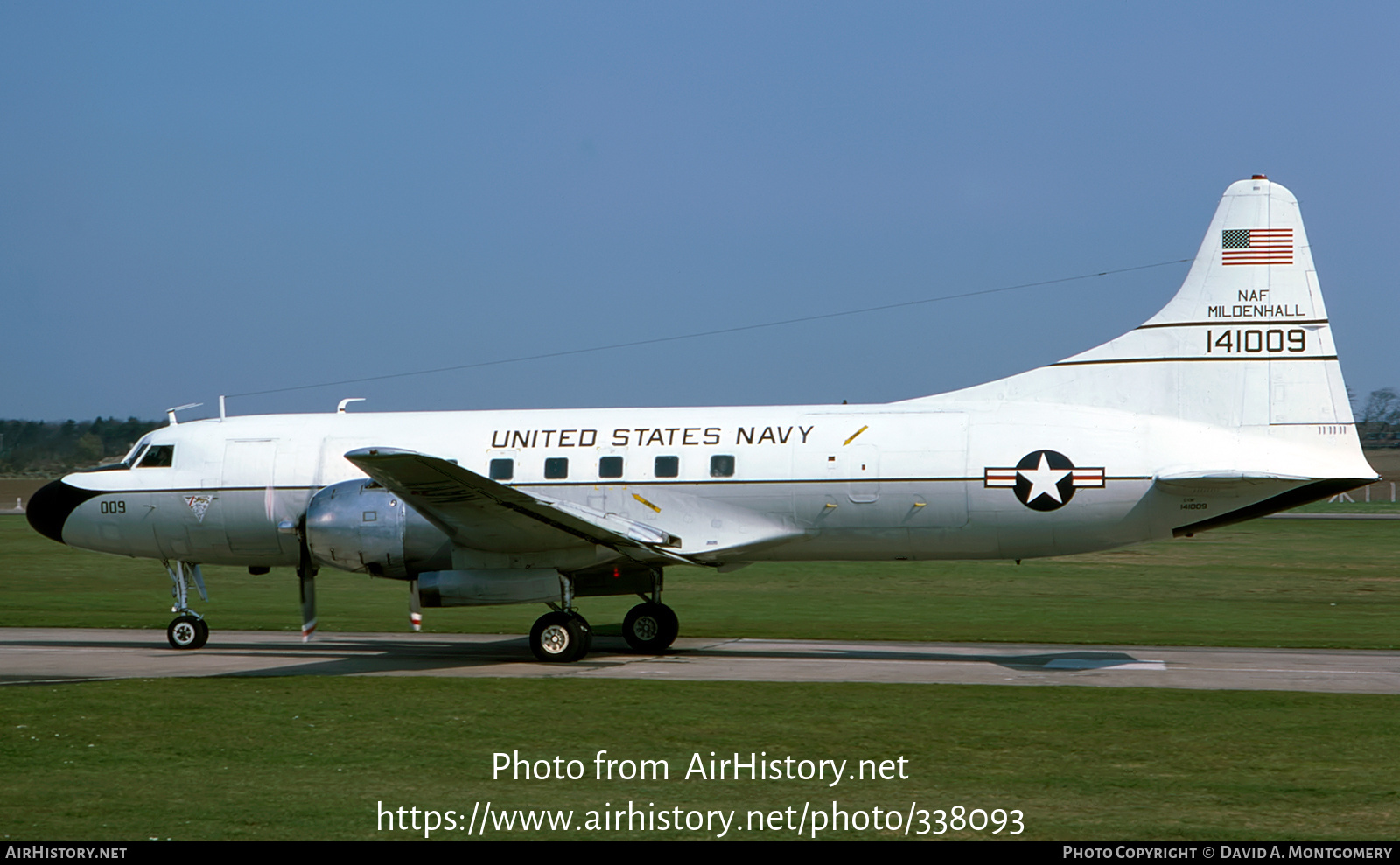 Aircraft Photo of 141009 | Convair C-131F | USA - Navy | AirHistory.net #338093