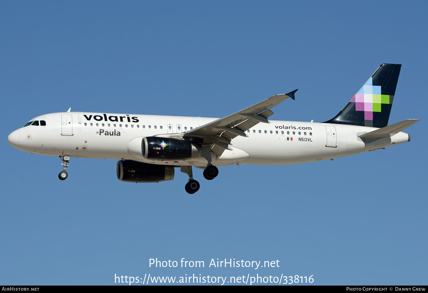 Aircraft Photo of N513VL | Airbus A320-233 | Volaris | AirHistory.net #338116