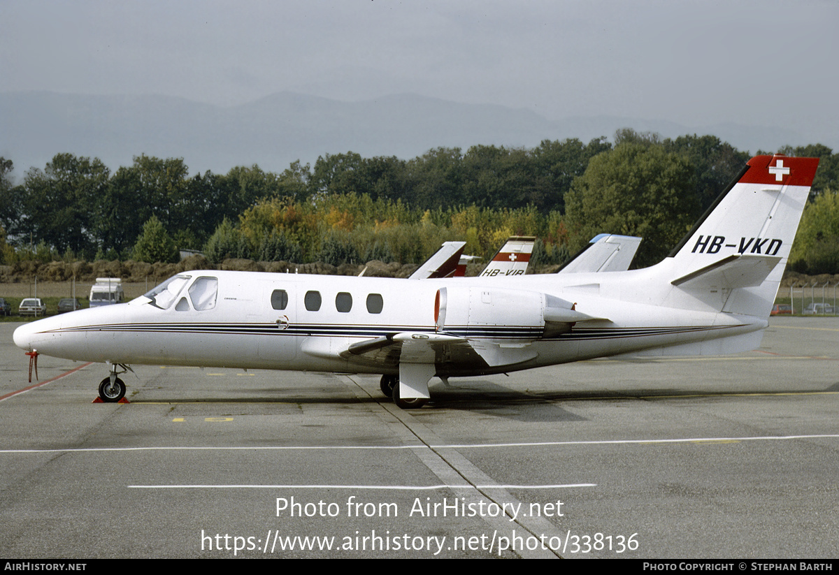 Aircraft Photo of HB-VKD | Cessna 501 Citation I/SP | AirHistory.net #338136