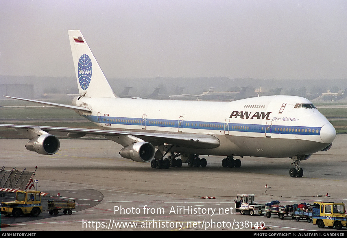 Aircraft Photo of N729PA | Boeing 747-212B(SF) | Pan American 