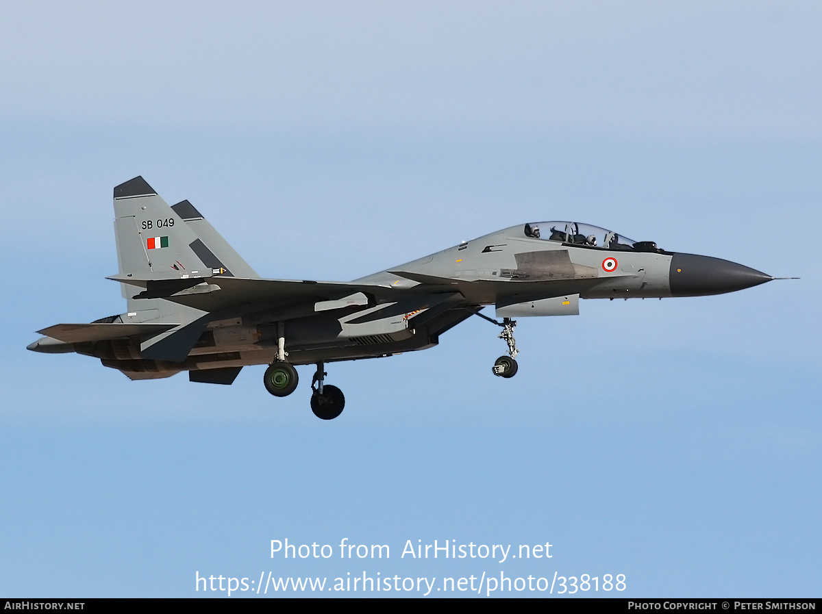 Aircraft Photo of SB049 | Sukhoi Su-30MKI | India - Air Force | AirHistory.net #338188